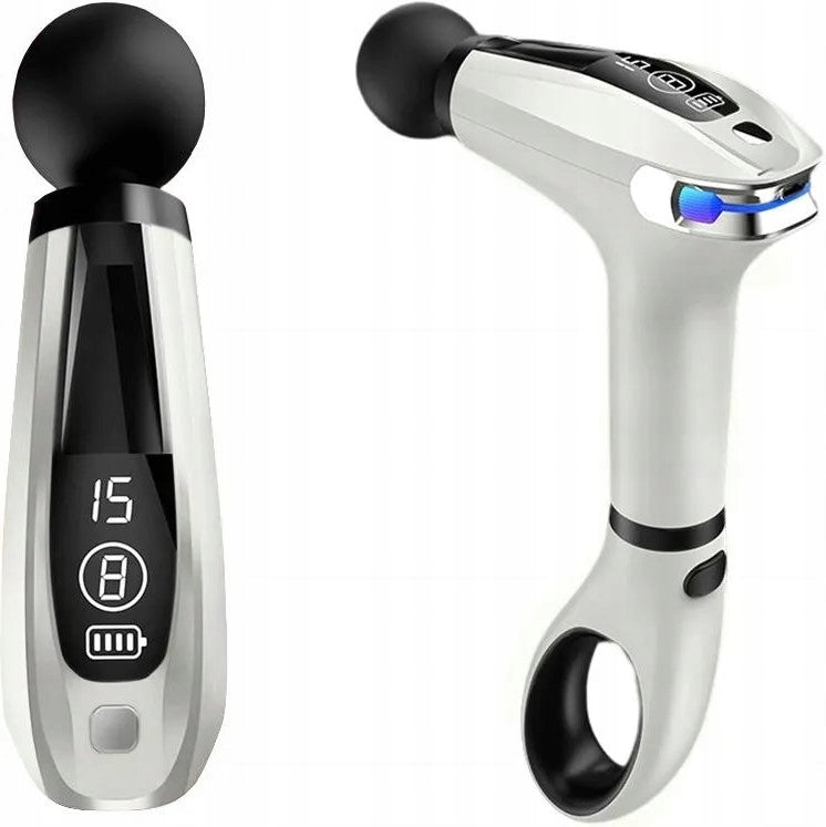 Powerful Massage Gun Massager for Back, Feet and Body 4 Tips Medical device no