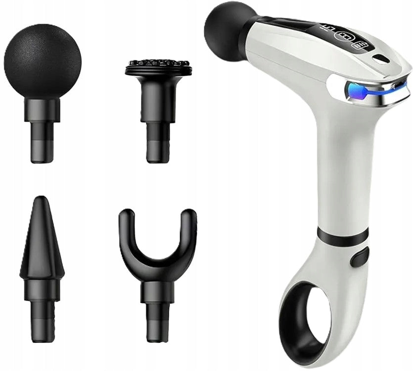 Powerful Massage Gun Massager for Back, Feet and Body 4 Tips