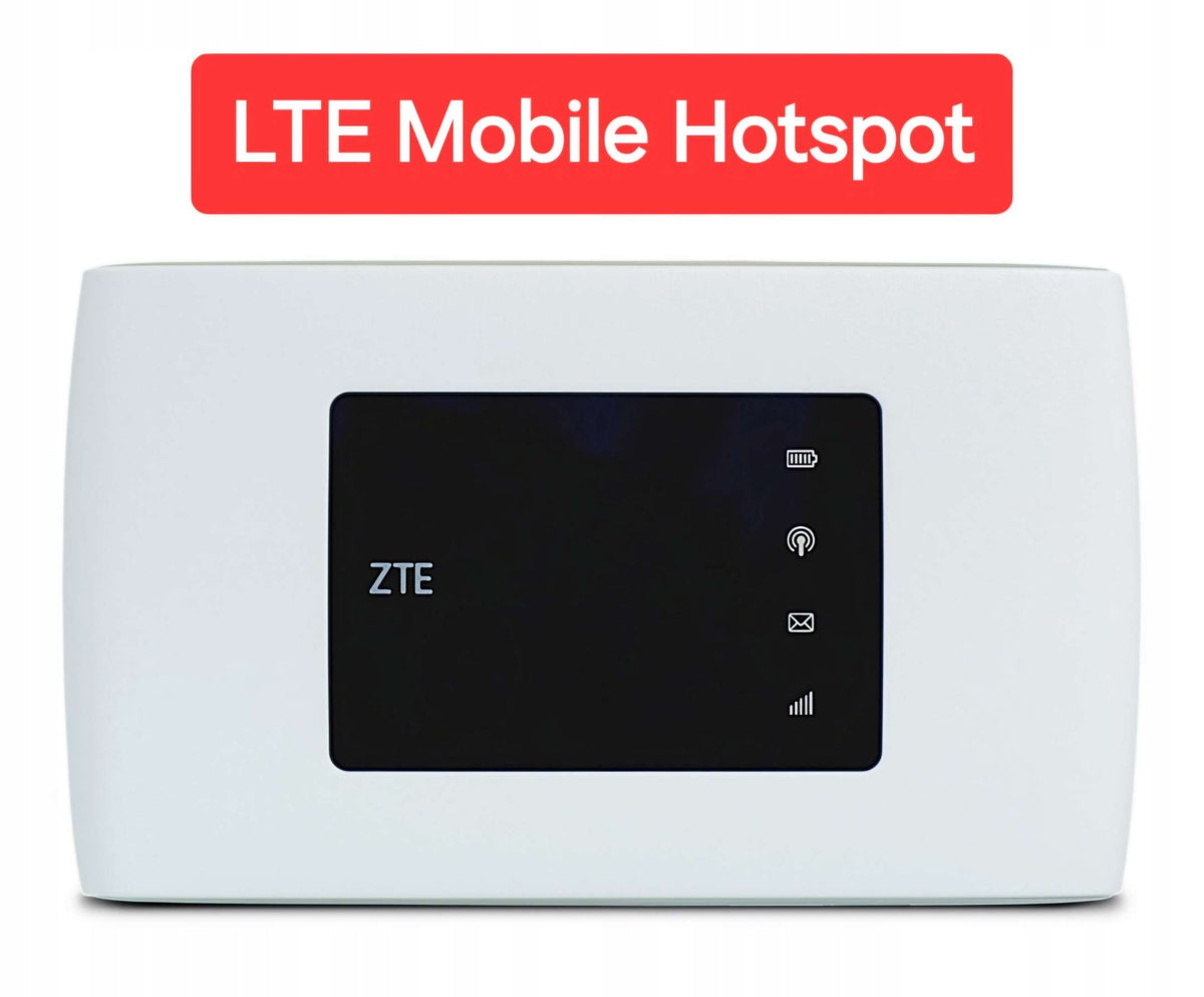 Powerful Mobile Router ZTE MF920 4G LTE - Simple Setup