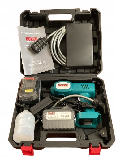 Powerful Pressure Washer Wireless 36V 60 Bar 2x Batteries 4000Mah Set Packaging status original
