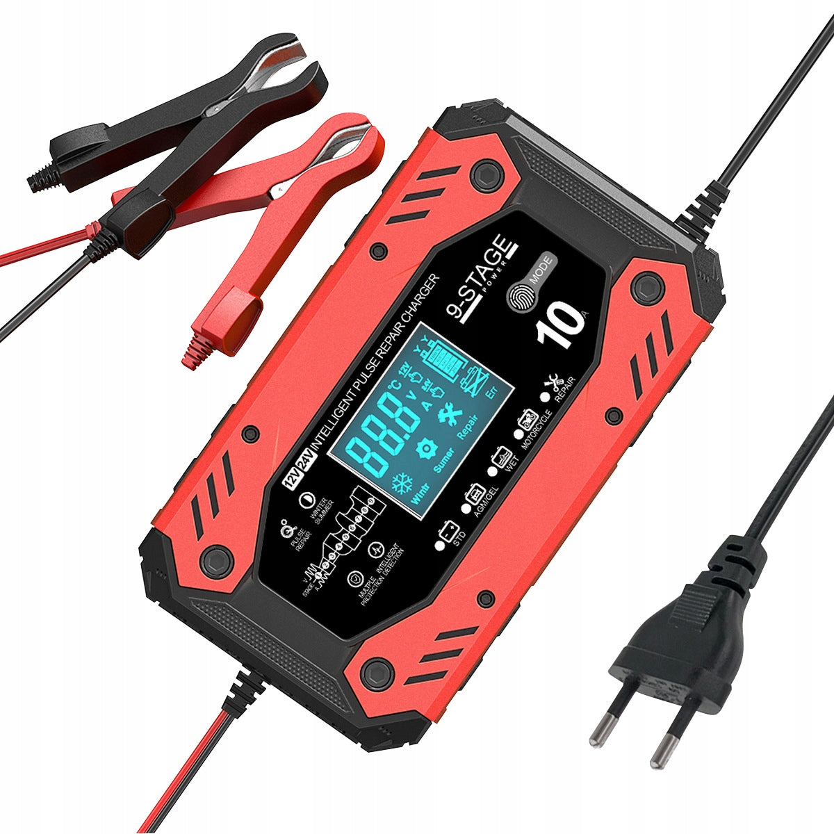Powerful Smart Car Rectifier Battery Charger 12V 24V Packaging status original