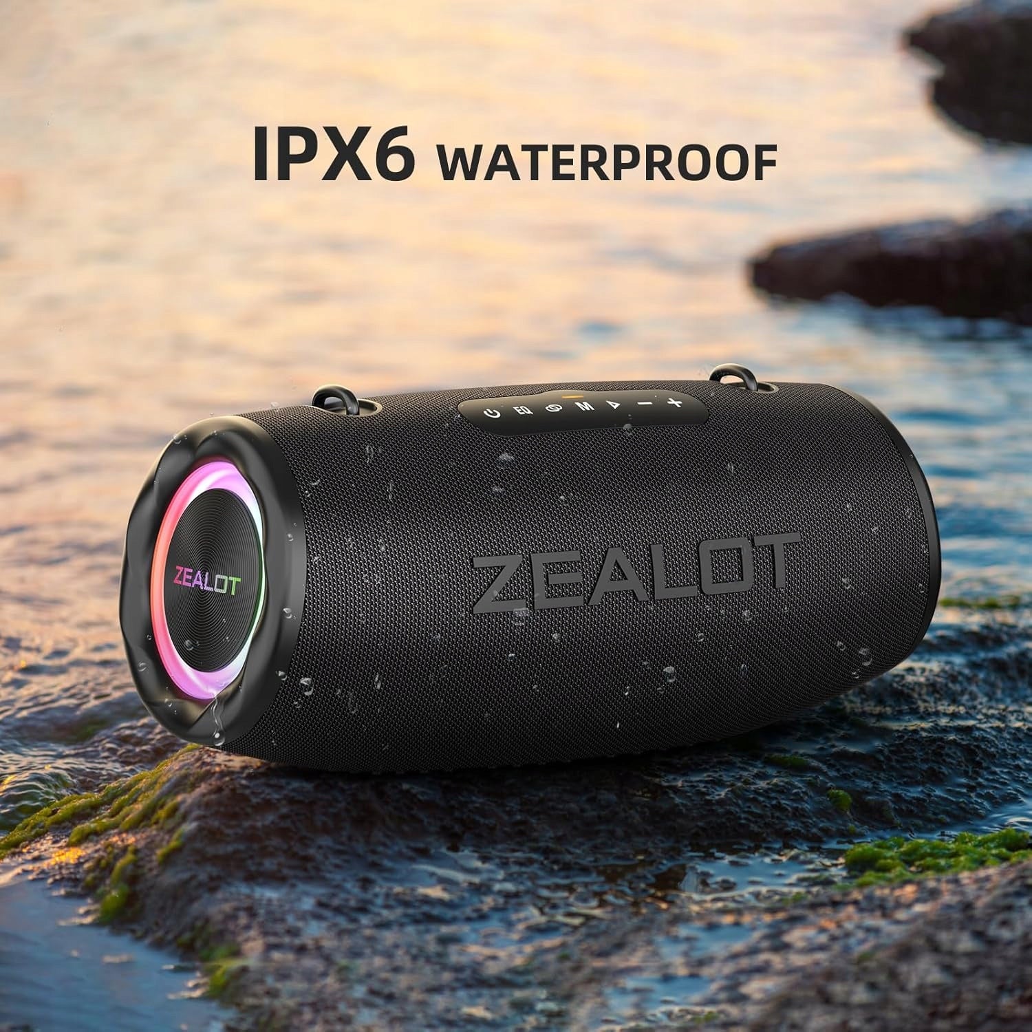 Powerful Speaker ZEALOT S87 Power 80W Bluetooth 5.2 16000mAh Brand Zealot