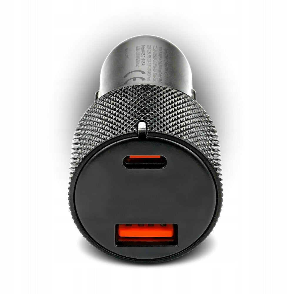 Powerful car charger 75W everActive CC-50Q USB QC3.0 and USB-C PD Manufacturer no brand