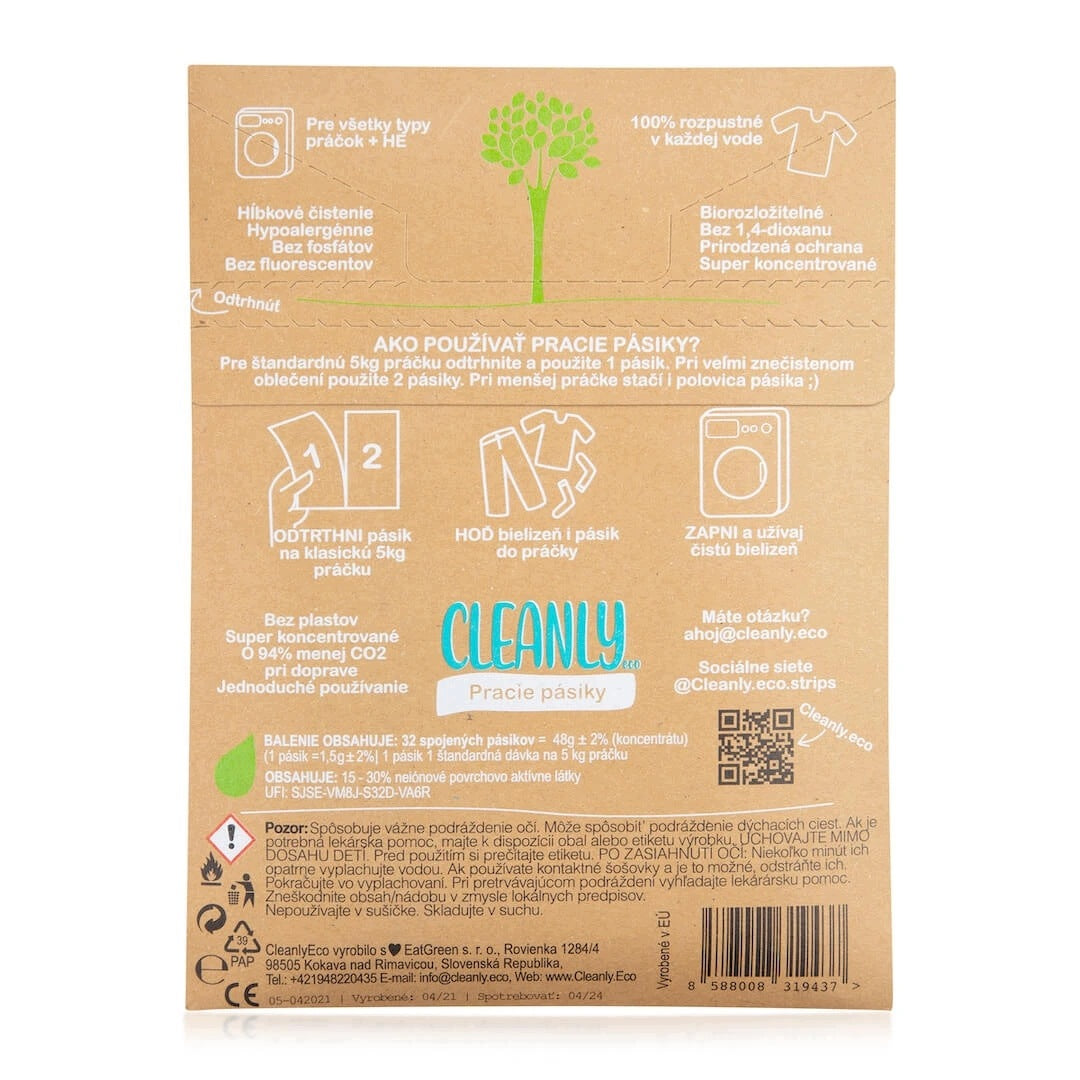Pracie pásiky Cleanly, Vzorka Brand no brand
