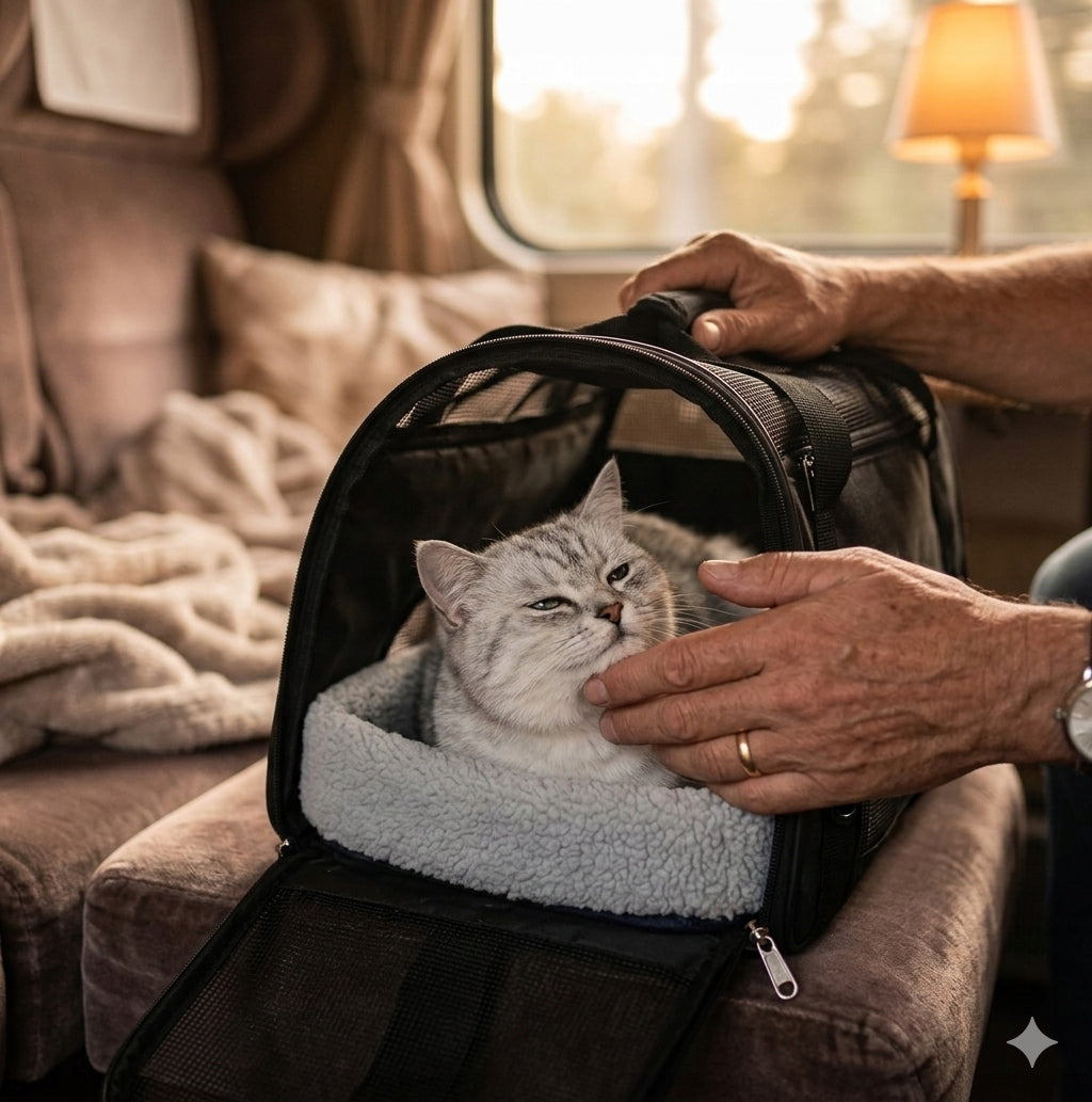 Practical Travel BAG for Cat Rabbit TRANSPORTER + Soft MAT 52x33 Brand no brand