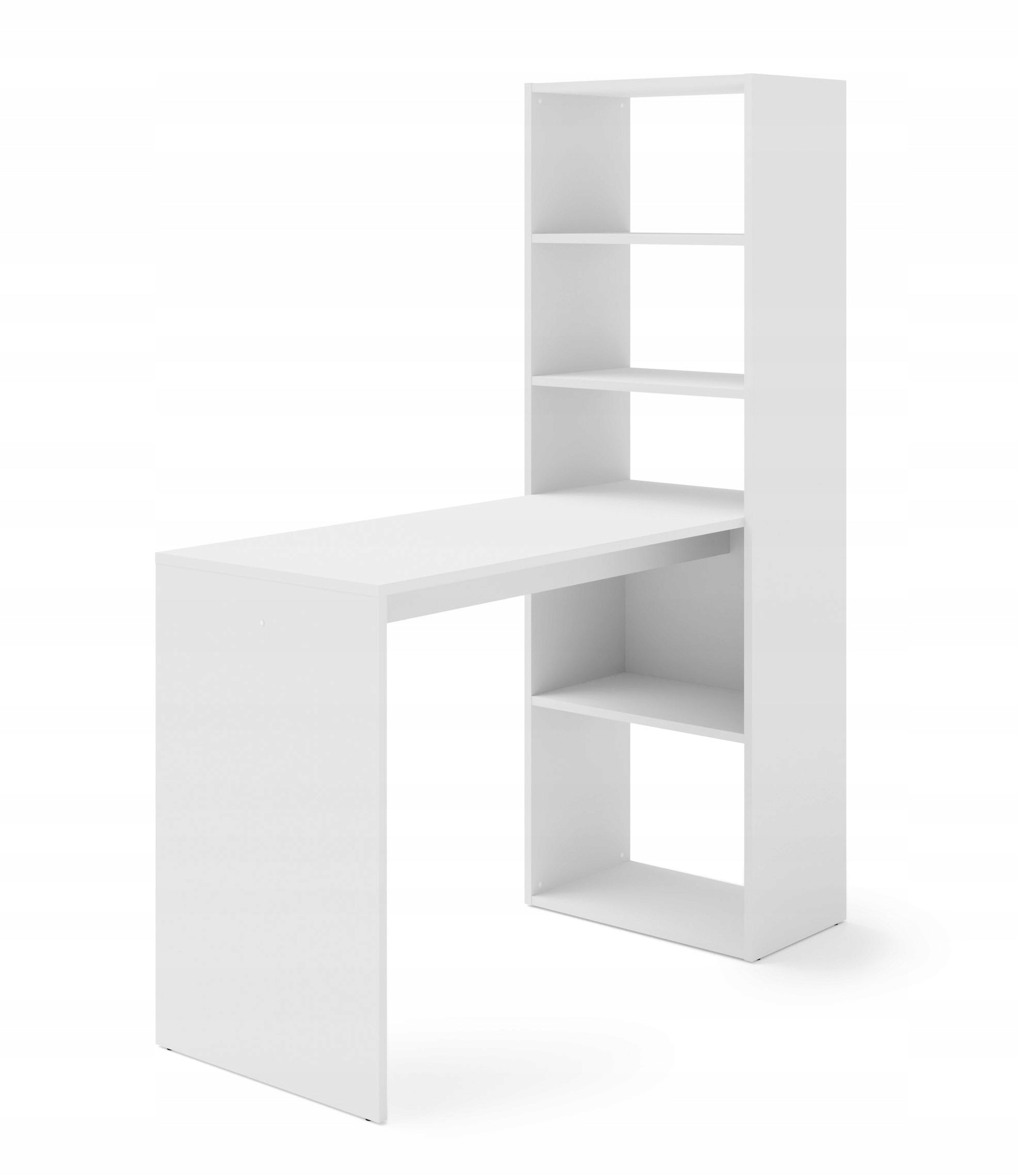 Practical desk HARMONY 120 cm computer with bookcase shelves oak artisan Manufacturer code 5903769745968
