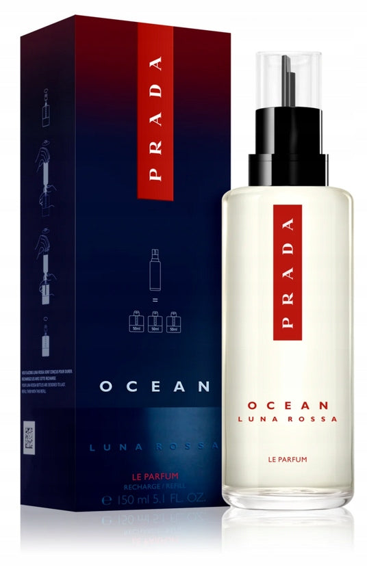 Prada Luna Rossa Ocean Le Parfum Refill 150ml Packaging status original