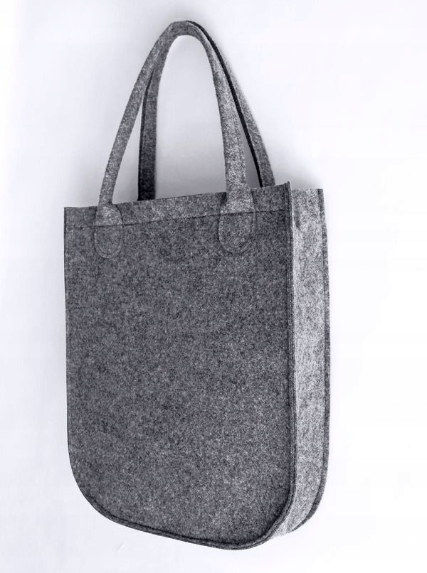 Öko-Filz-Handtasche City Blue Flower 