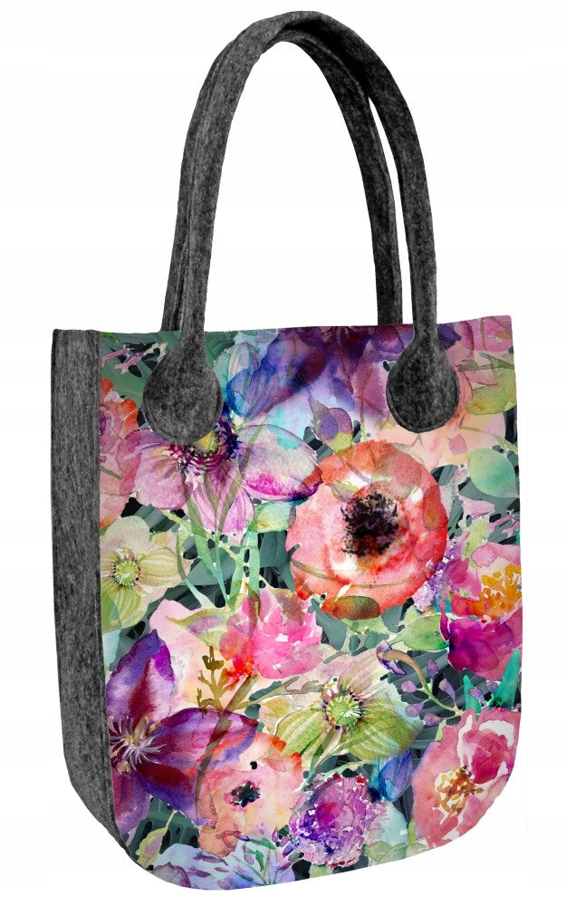 Öko-Filztasche für Damen City Flora 