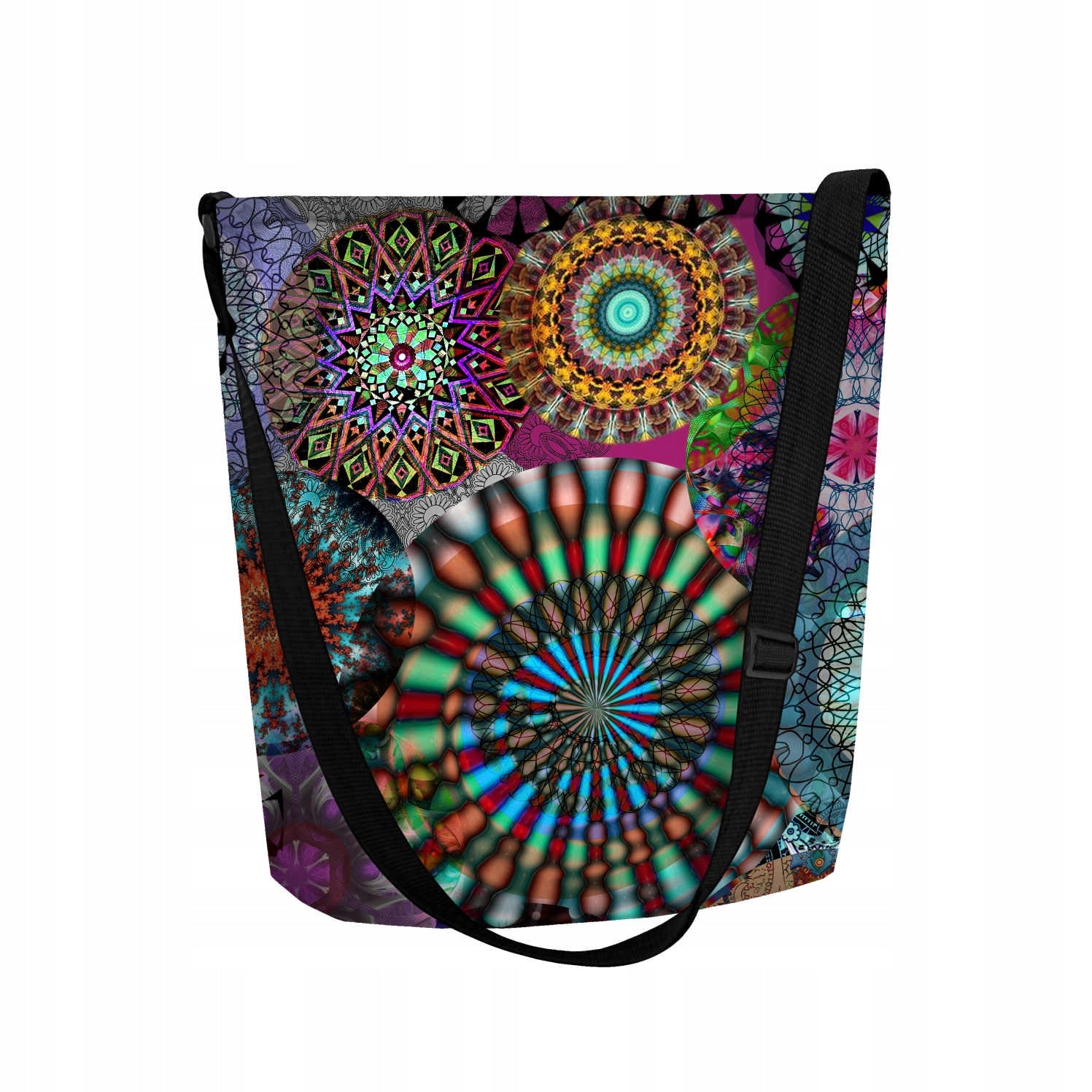 Handtasche aus Öko-Filz für Damen Funky Carousel 