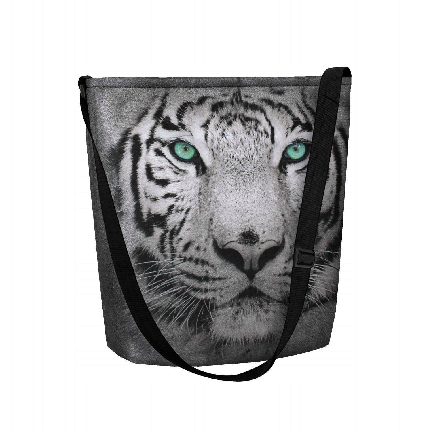 Öko-Filz-Handtasche Funky Tiger 