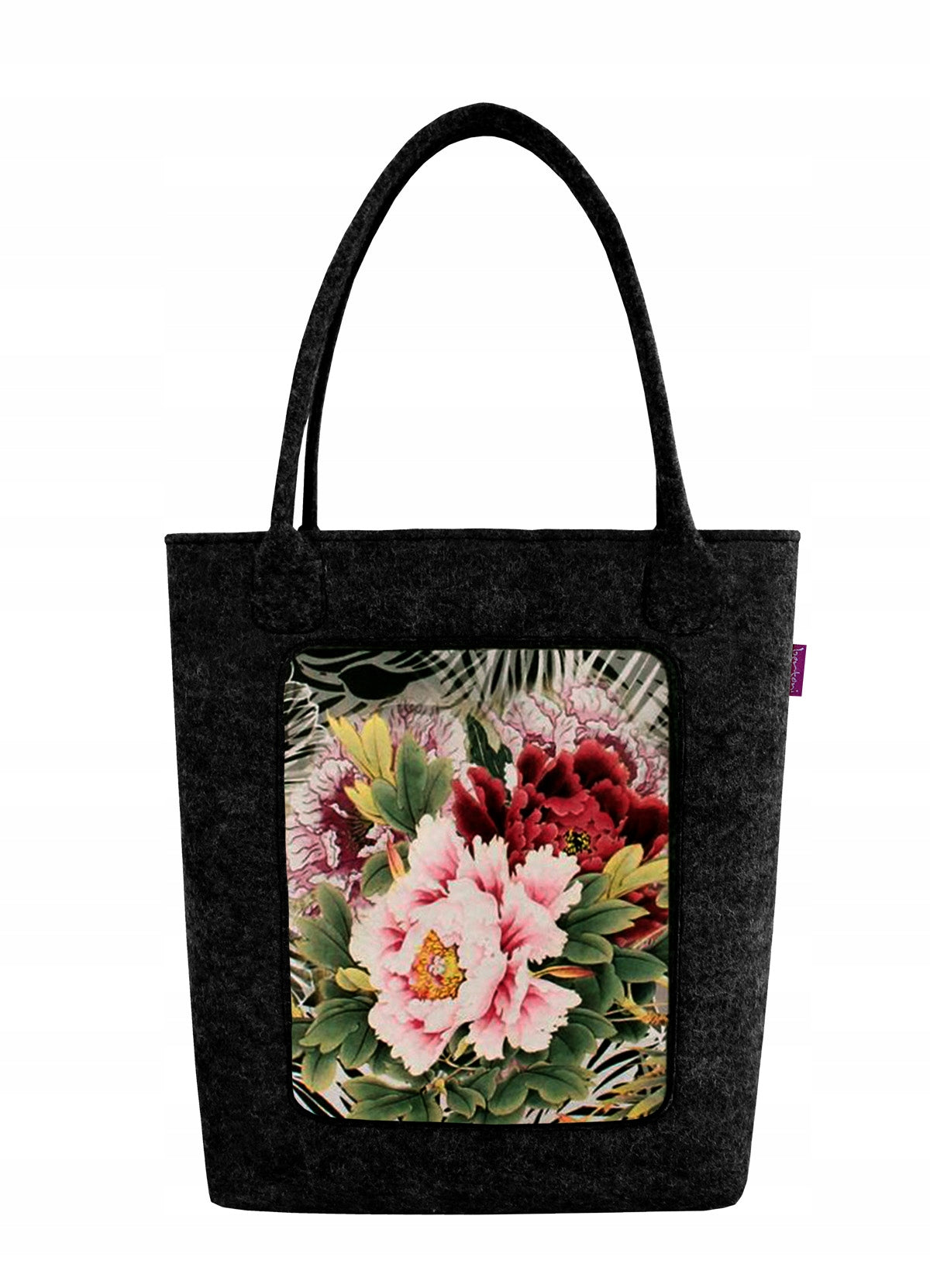 Öko-Filzhandtasche für Damen Swing Ikebana 