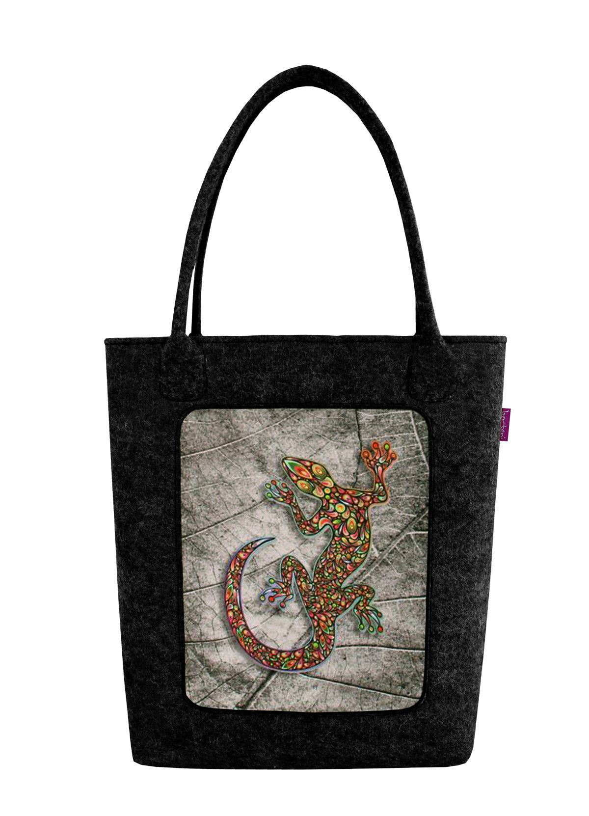 Öko-Filz-Handtasche Swing Lizard 
