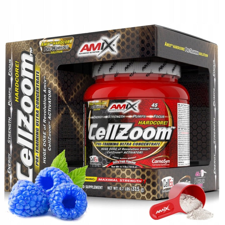 Pre-WORKOUT CellZoom Hardcore Pump - Strength Pump Strength 45 Servings