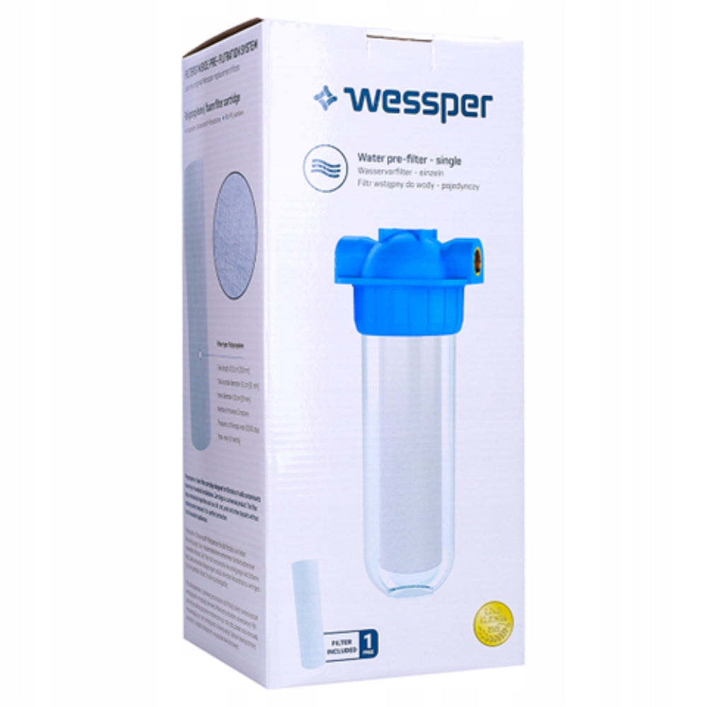 Pre-filter Wessper 1" + foam cartridge + key + handle