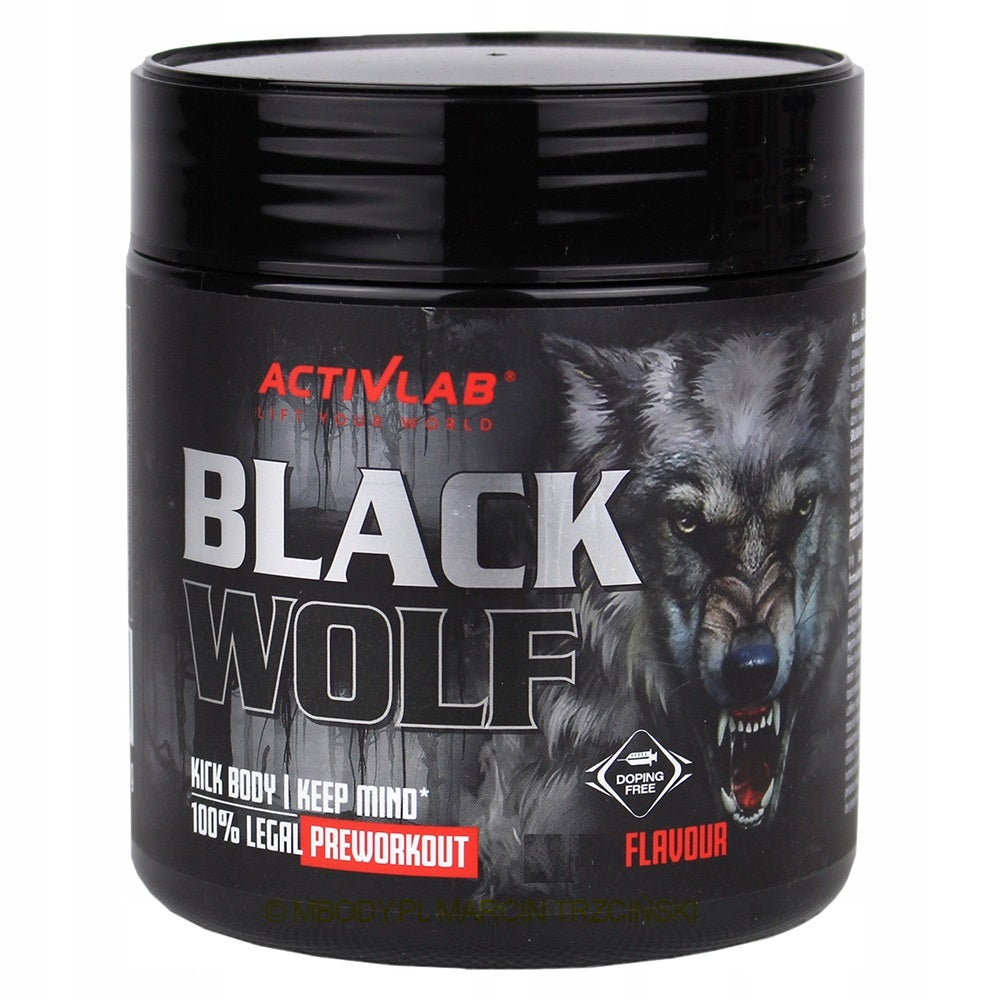Pre-workout Conditioner Activlab Black Wolf Blackcurrant Flavour 300 g