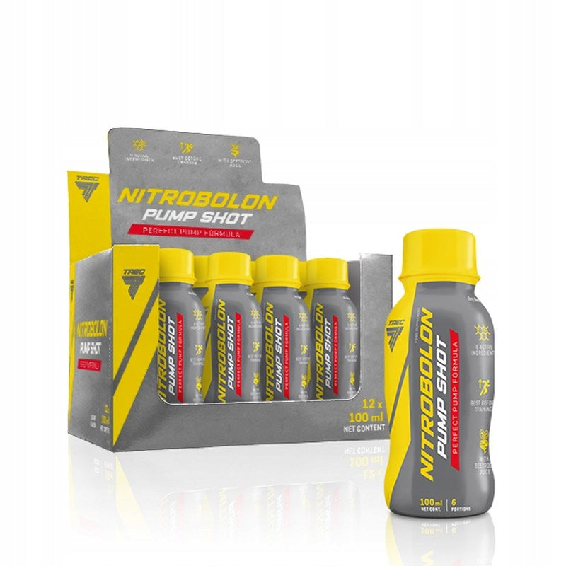 Pre-workout Conditioner Trec Nutrition Nitrobolon Pump Shot 100 ml POMA Expiration date at least six months from the date of purchase