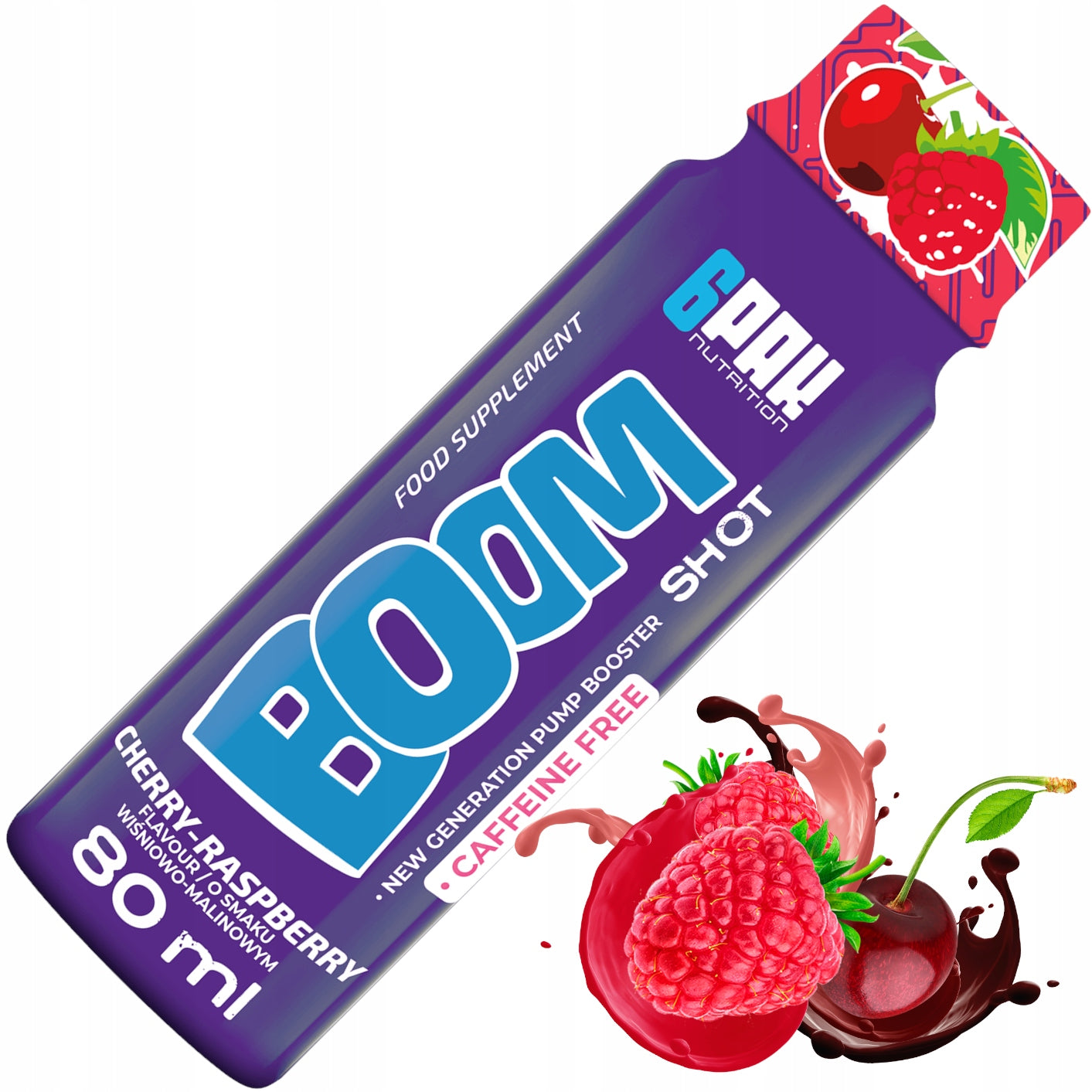 Pre-workout For Muscle Pump BOOM SHOT Citrulline AAKG L-Arginine
