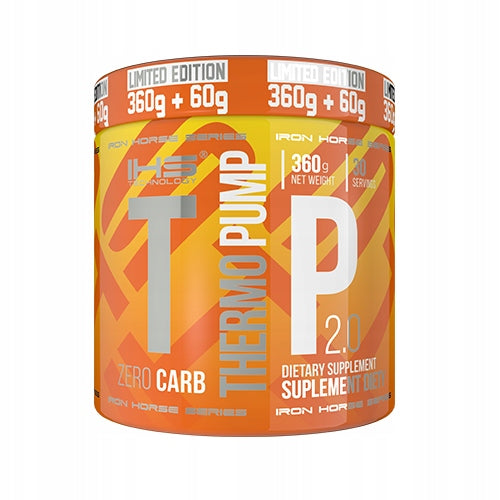 Pre-workout IRON HORSE Thermo Pump 360g Thermogenic Burner Energy