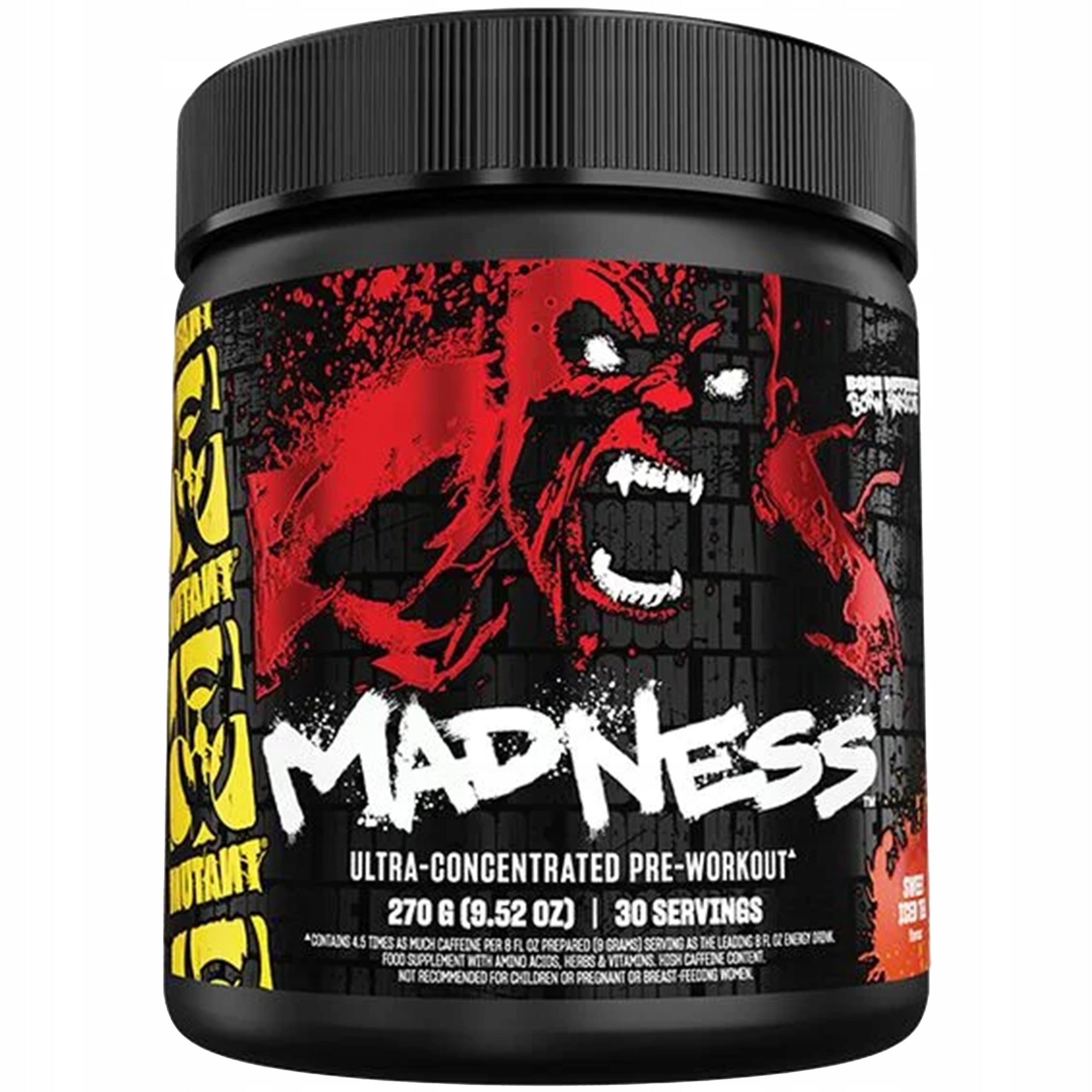 Pre-workout MUTANT Madness 225g Ice Tea Iced Tea Energy