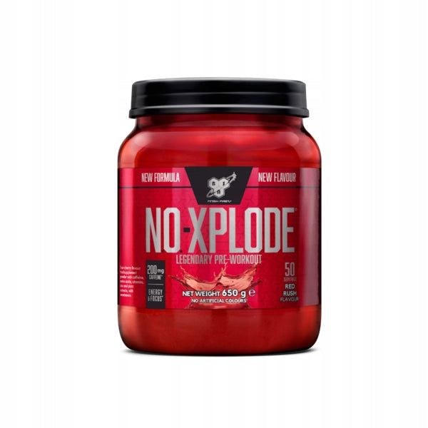Pre-workout N.O.-Xplode BSN red rush 390g