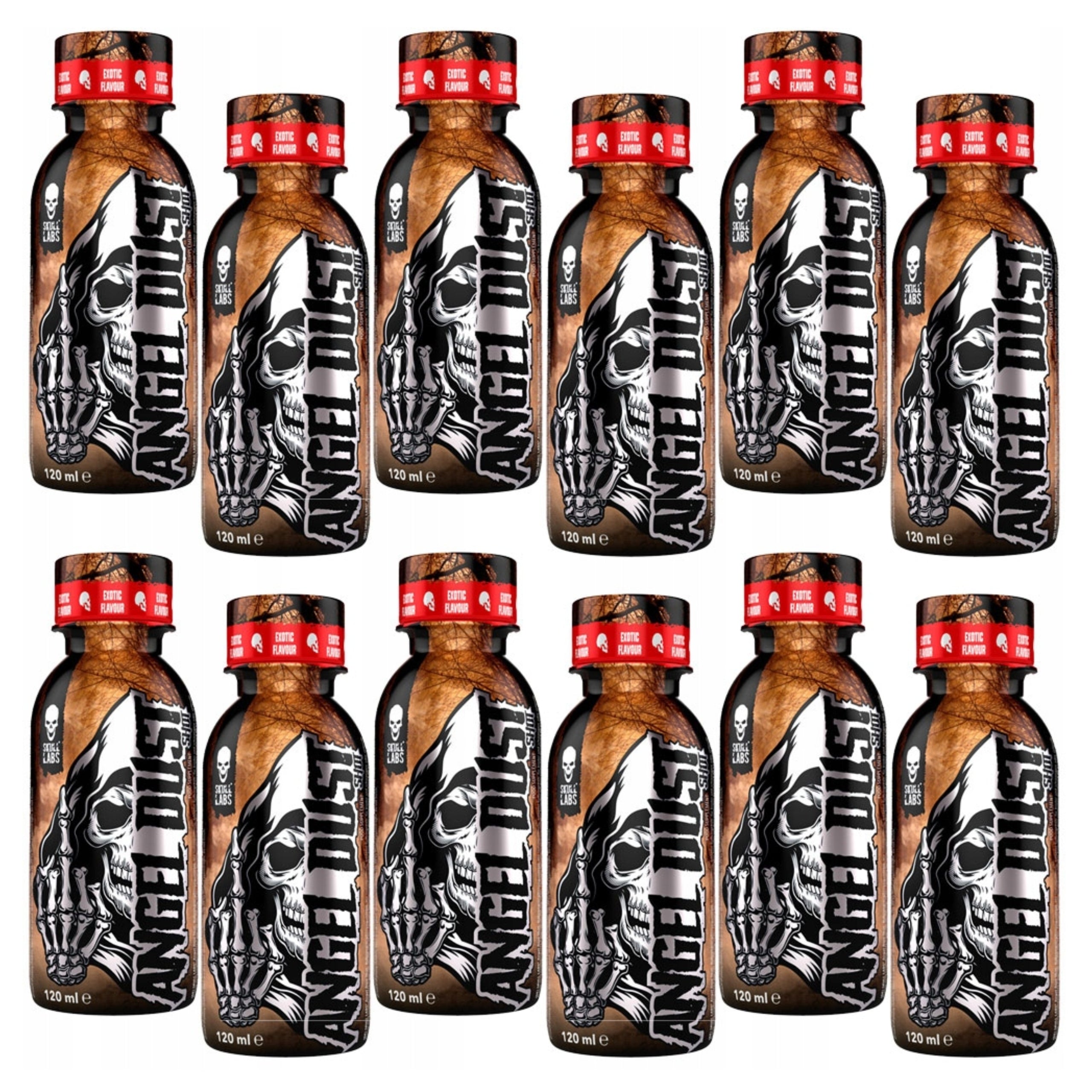 Pre-workout SKULL LABS Angel Dust 12x120ml Caffeine Tropical Fruit Expiration date at least six months from the date of purchase