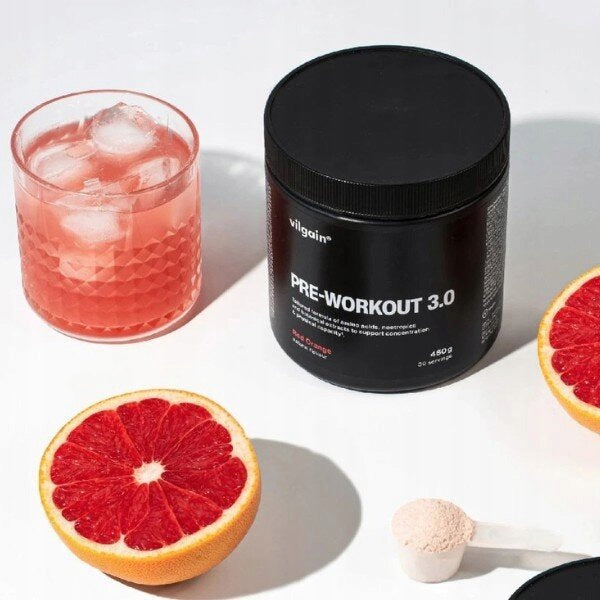 Pre-workout VILGAIN Pre-Workout 3.0 Red Orange (450 g) Expiration date not specified