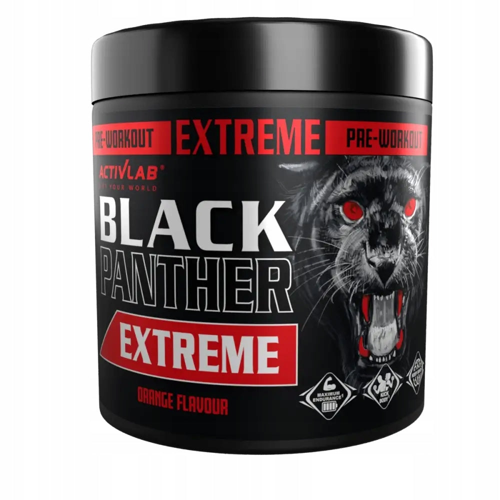 Pre-workout citrulline Activlab Black Panther Extreme 300g Orange