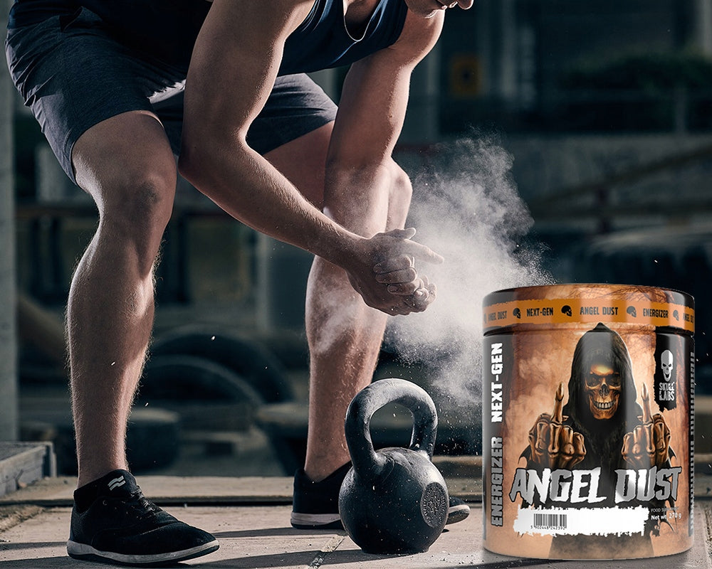Pre-workout conditioner Skull Labs Angel Dust 270g - beta-alanine powder Packaging status original