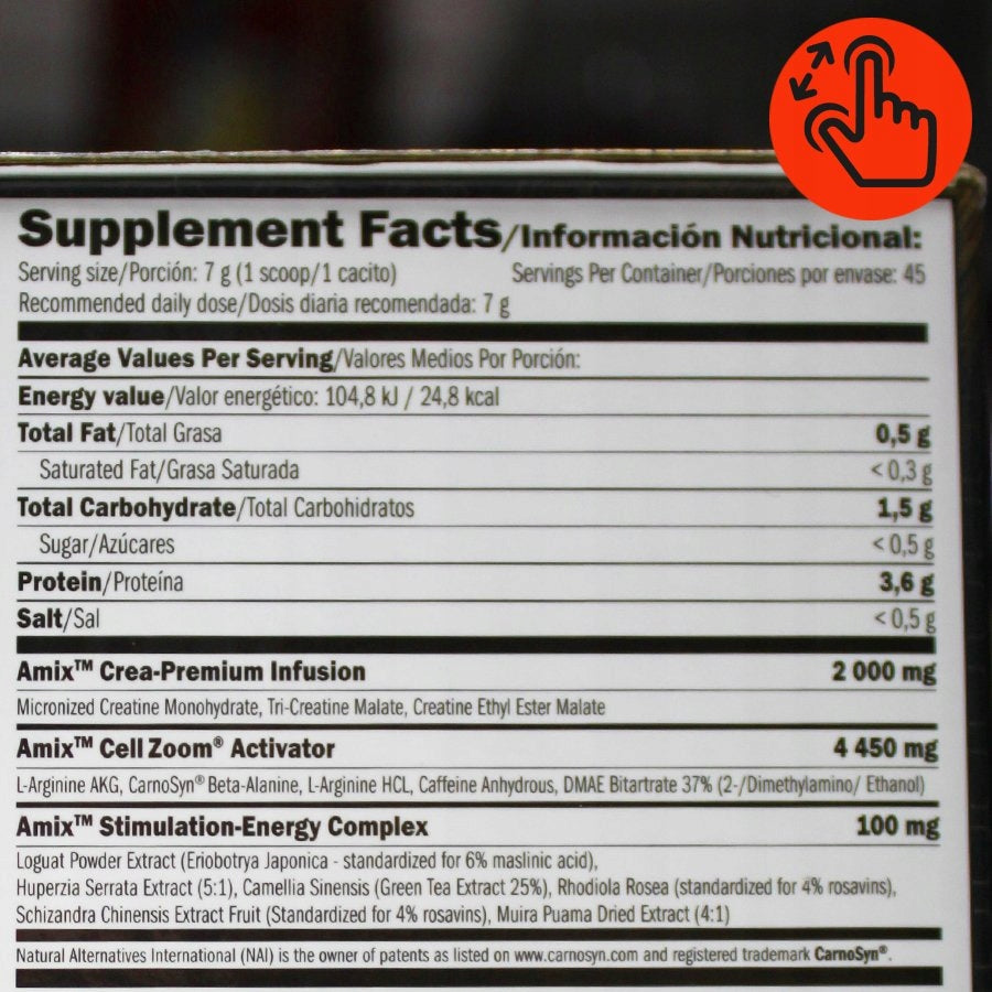 Pre-workout pump strength energy focus 45 servings lemon lime Expiration date at least 1 year from the date of purchase