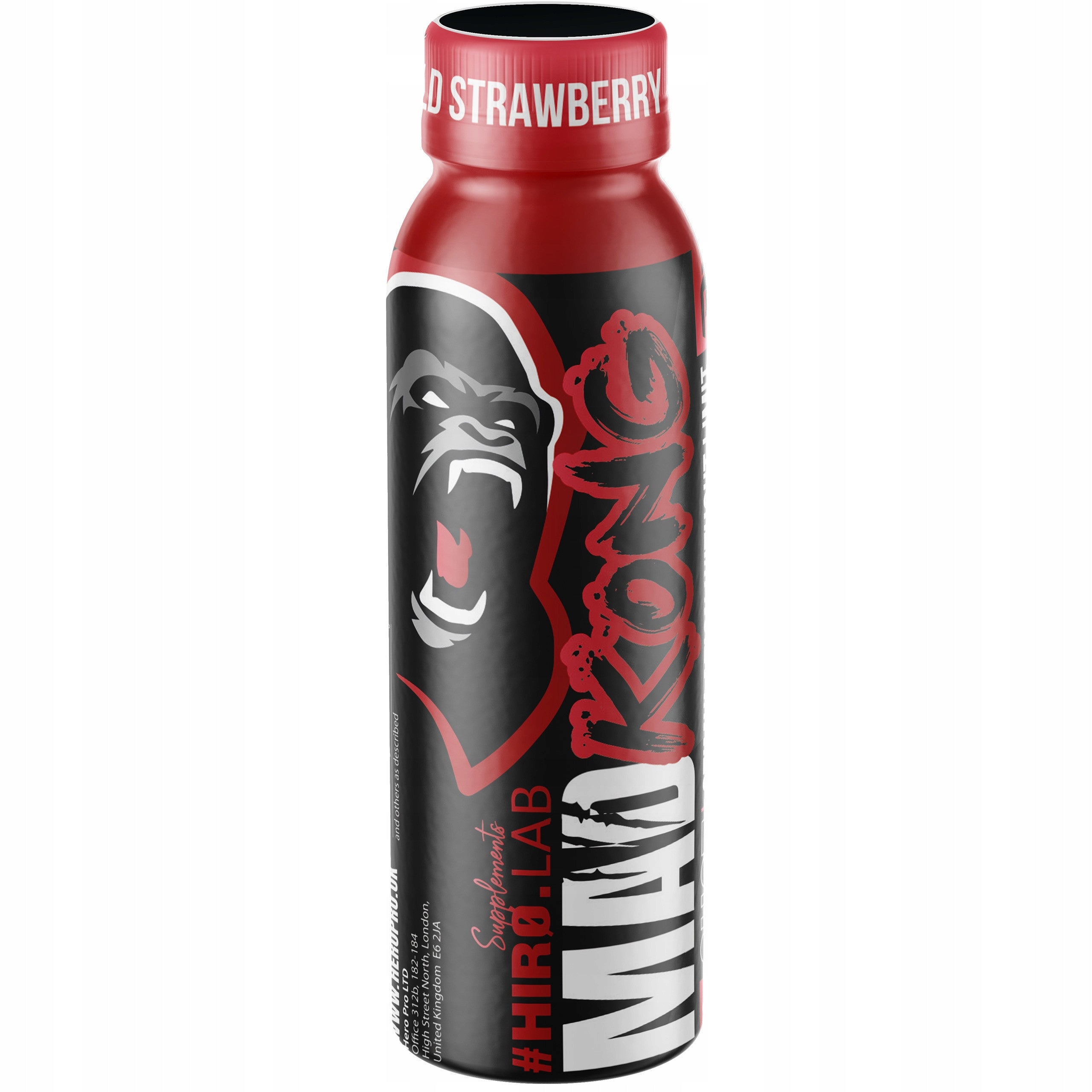 Pre-workout shot Mad Kong Shot 80ml Hiro.LAB Wild Strawberry