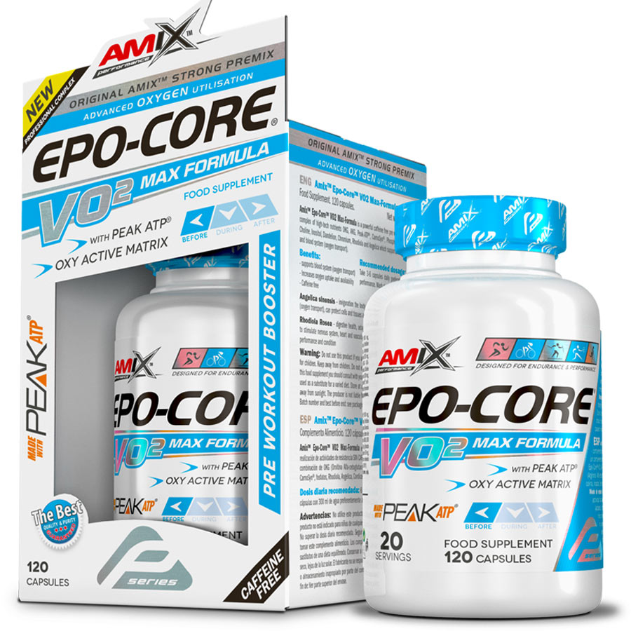 Pre-workout supplement Amix capsules