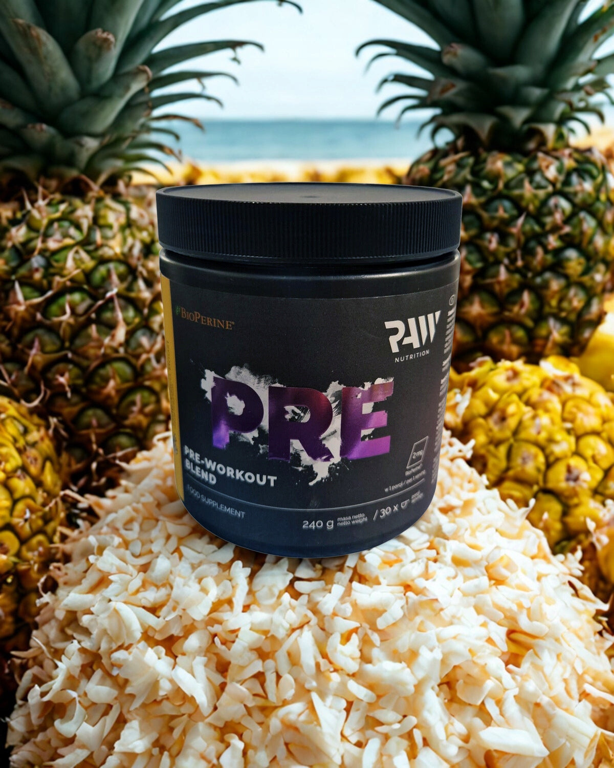 Pre-workout supplement Raw Nutrition citrulline powder 240 g 240 ml Expiration date at least 1 year from the date of purchase