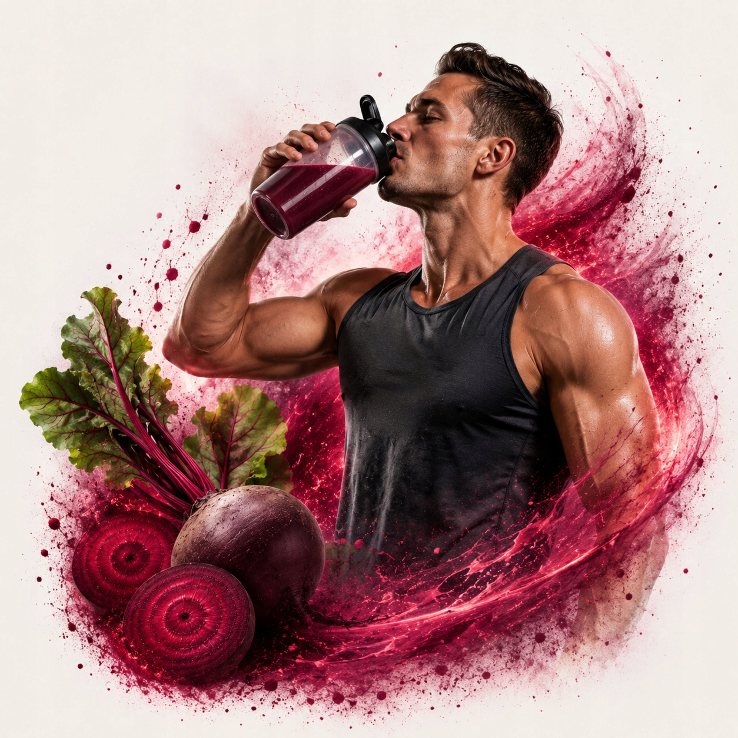 Pre-workout without Caffeine Red Beet Extract Electrolyte 450g Packaging status original