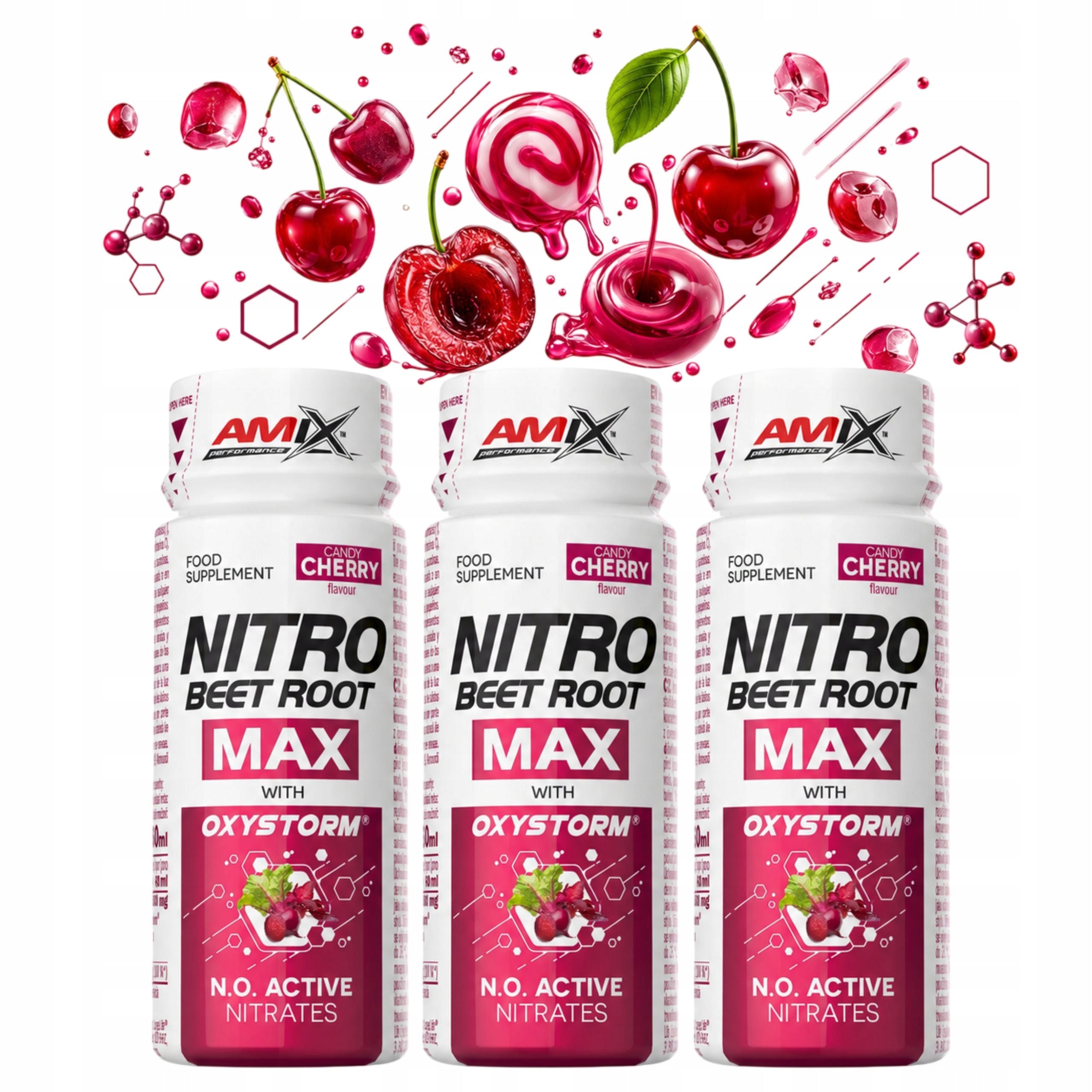 Pre-workout without Caffeine Shot from Beet Nitratany Beet with Vitamin C
