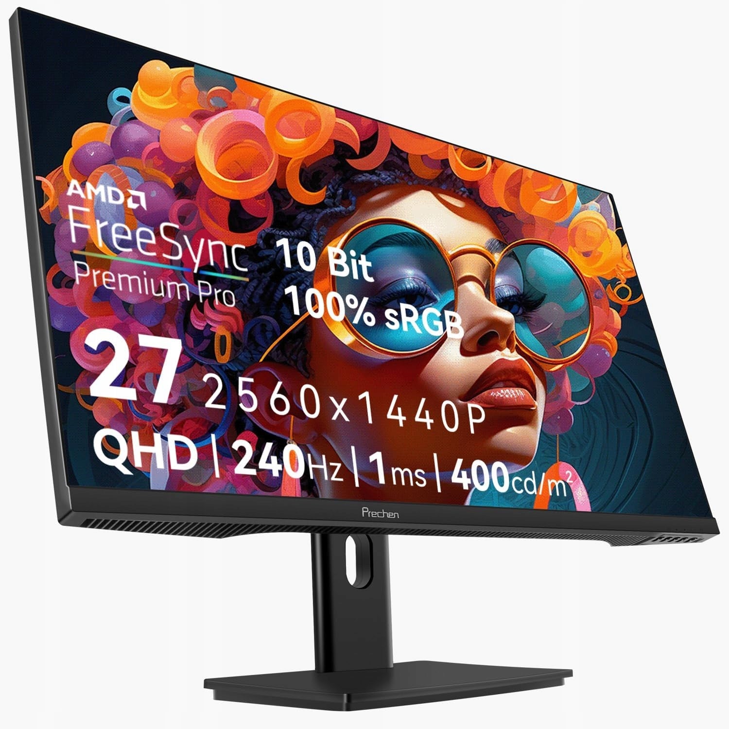 Prechen HDR400 27" LED Monitor - 2560 x 1440 px IPS/PLS