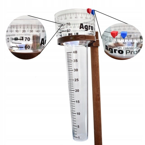 Precipitation measurements - PREMIUM rain gauge, rain gauge, NEW Brand Mizar