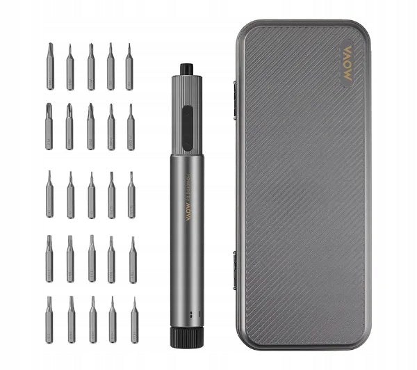 Precision Electric Screwdriver Mova MSD001 Cordless 25 elements