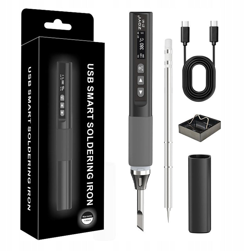 Precision Kit Digital Soldering Iron Portable 96W PID PD QC T12 ZOYI ZT-N1