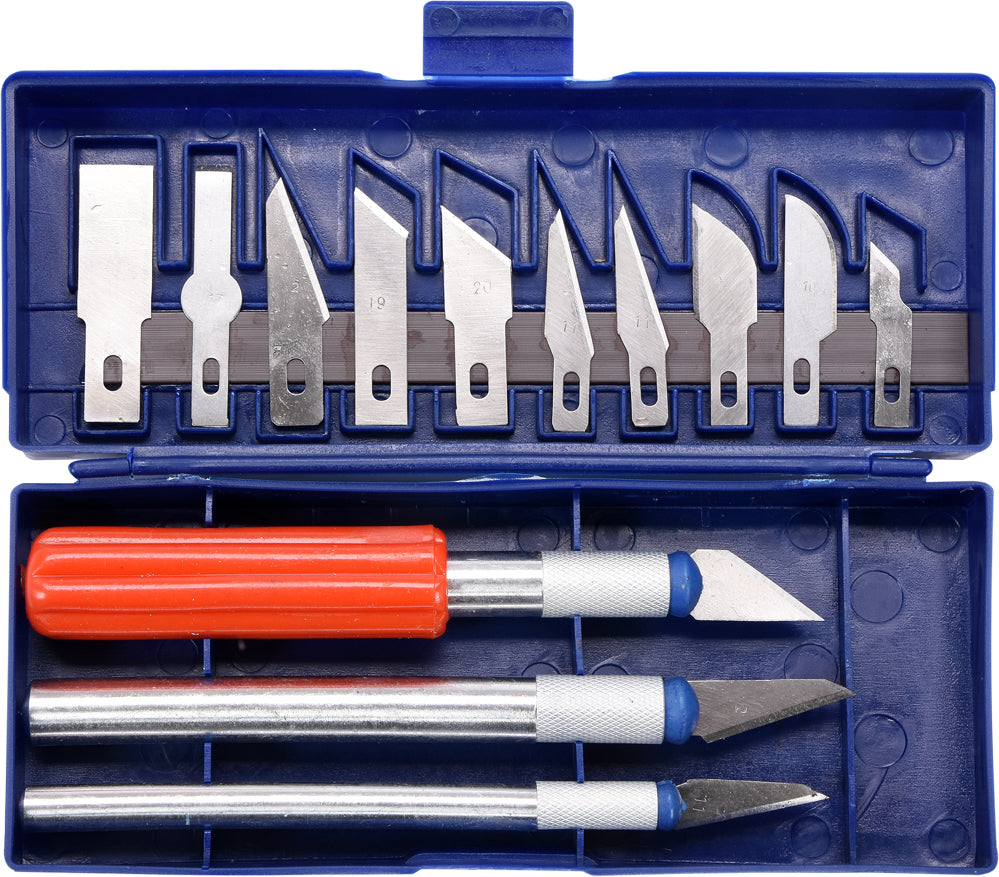 Precision Work Knives with Interchangeable Blades, 16 cz