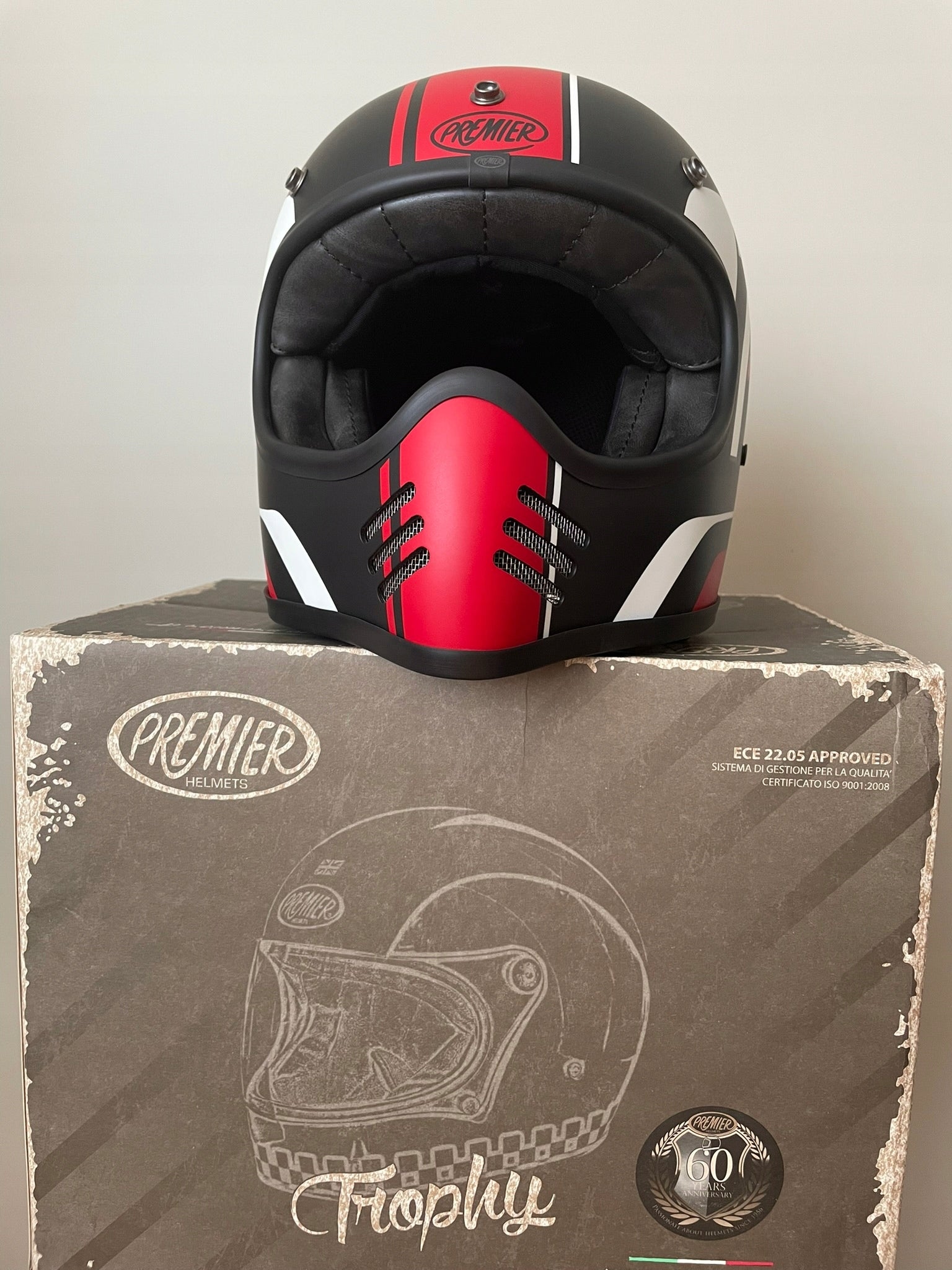 Premier Helmets MX BL92 BM M motorcycle helmet