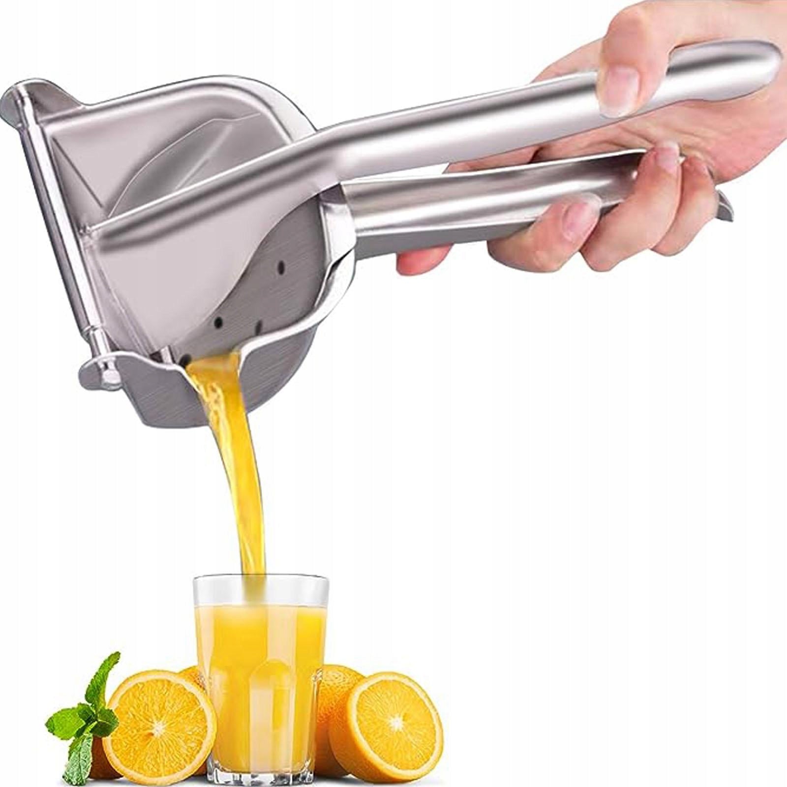 Premium 304 Hand Juicer Stainless Steel Manual Juice Press Capacity 1 l