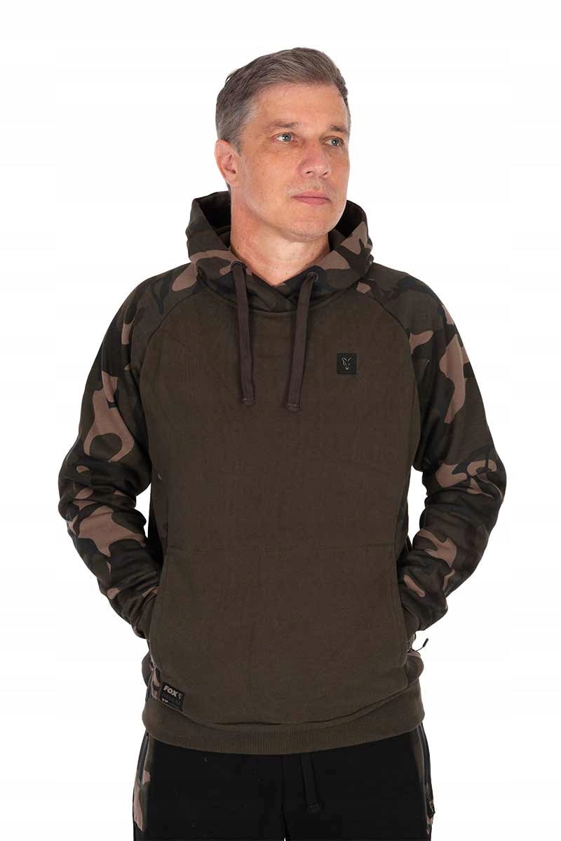 Premium 310 Hoodie Khaki/camo Size M Fox