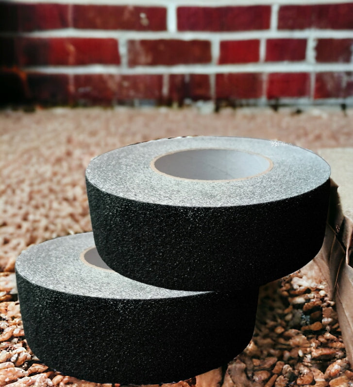 Premium ANTI-SLIP TAPE 50 mm × 18 m black OHS ramp staircase Poland Manufacturer code czarna - 18 m - 50 mm