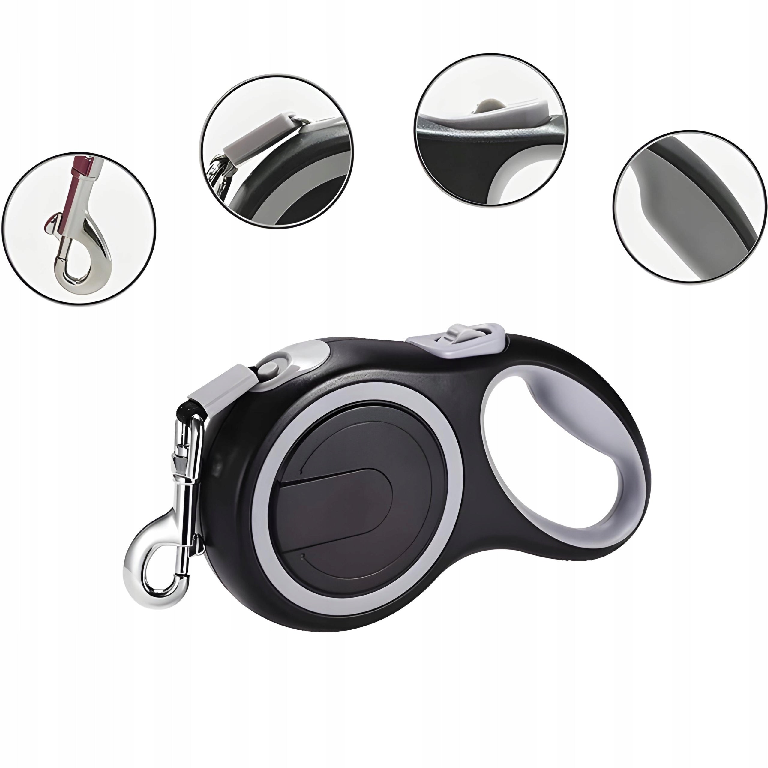 Premium Automatic Tape Dog Leash 5m to 50kg Trade name taśmowa dla dużego psa