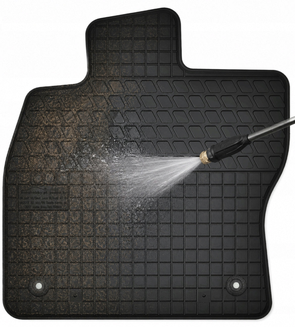 Premium Front Rubber Rugs for CITROEN C5 III X7 (2008-2017) Manufacturer's catalog number AutoPatri 2S150603