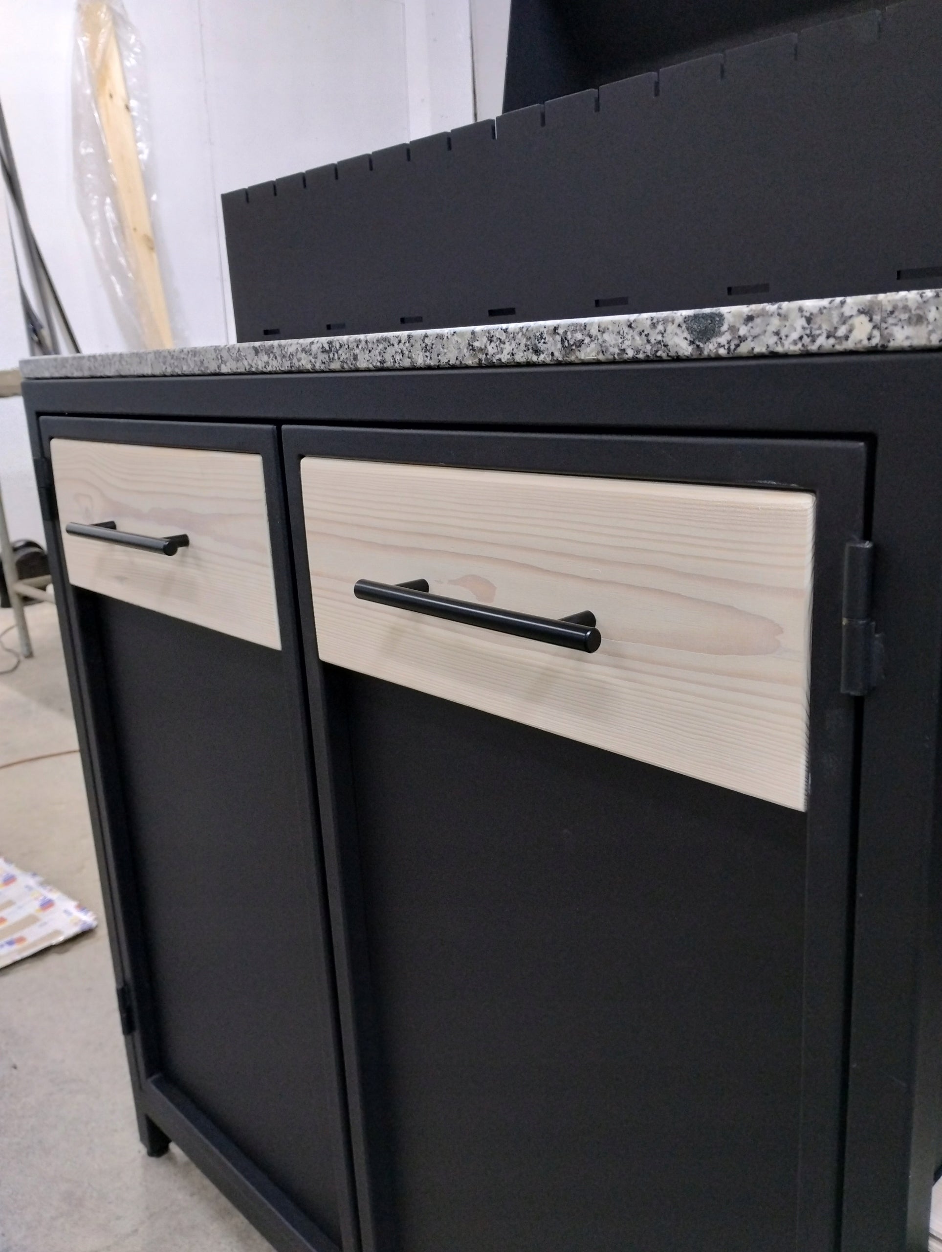 Premium Garden Kitchen – Grill Loft + Oven – Stone Countertop – 5mm Steel Manufacturer code Kuchnia 1900