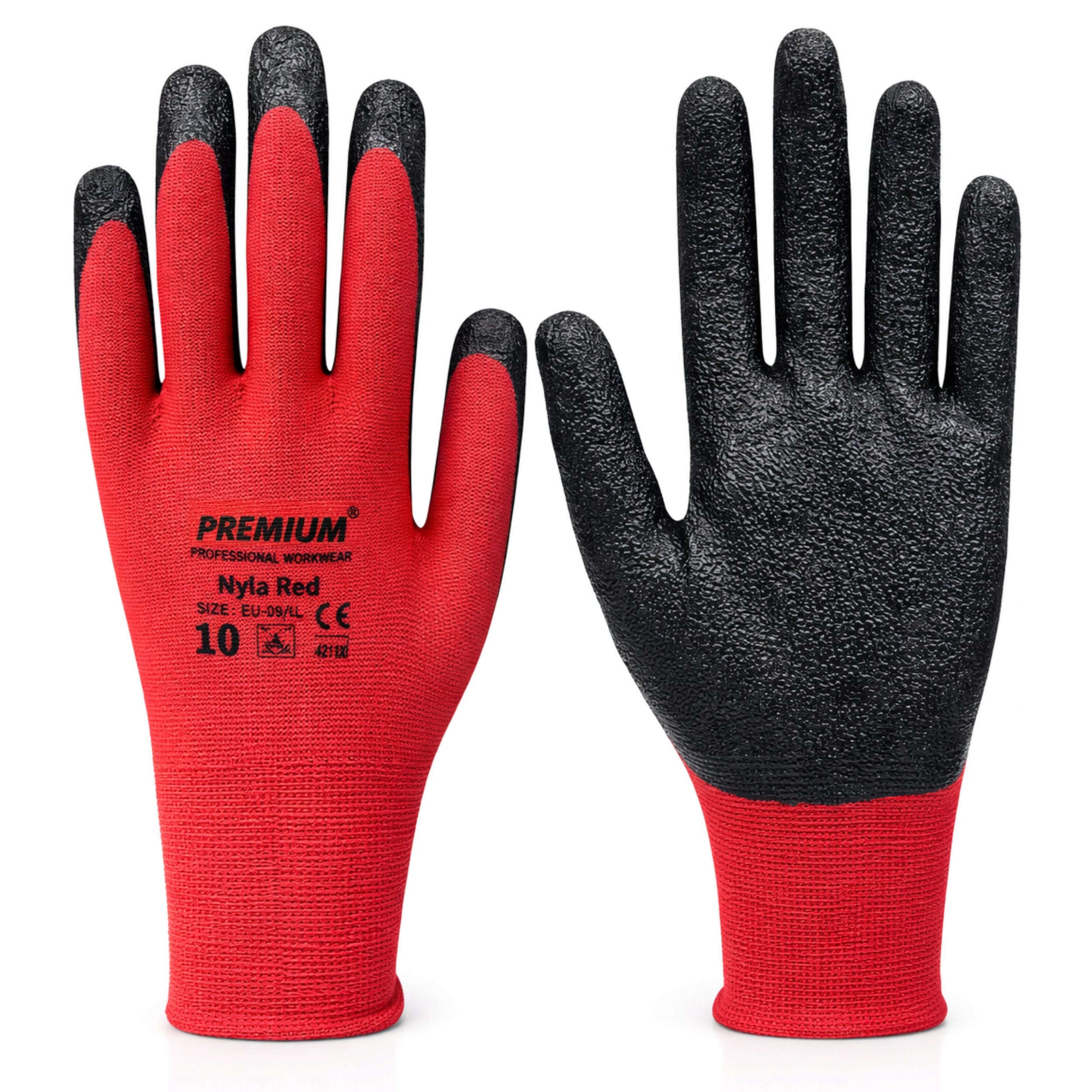 Premium Latex Coated Garden Work Gloves Medical device no
