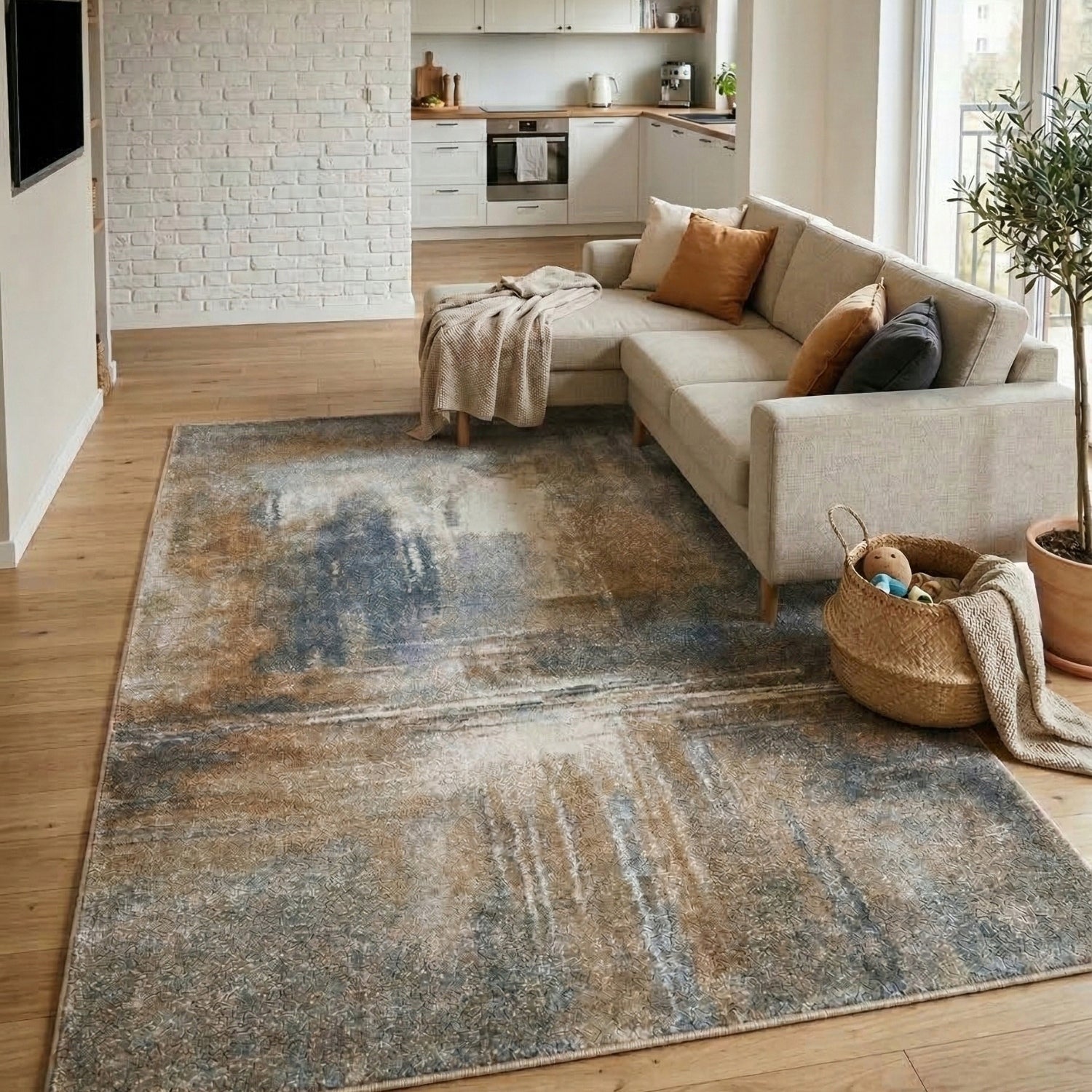 Premium Living Room Rug Large 200x300 Thick Modern Elegant 2x3m Manufacturer code EF0530