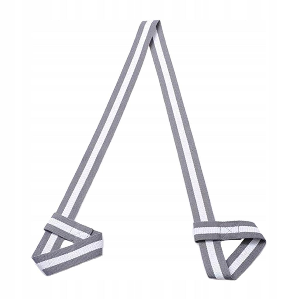 Premium Mat Strap , Adjustable Durable Mat Carrier, Carrying Grey White